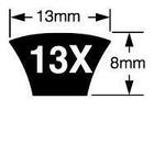 Gates 13X975LI Metric Power V-Belt