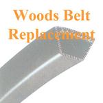 A-63412 Woods Replacement Belt - B70K